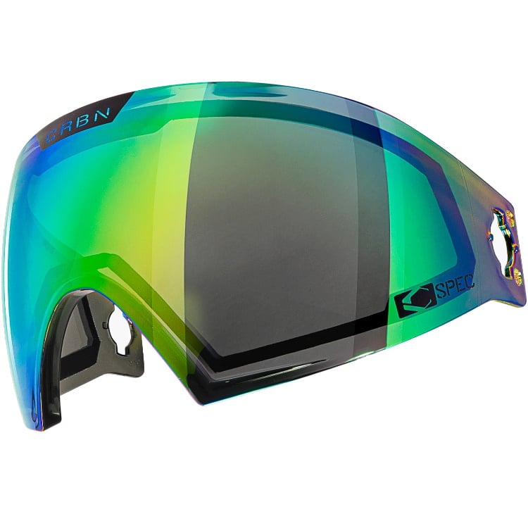 Carbon C Spec Green Thermal Maskenglas Highlight Grey Leaf