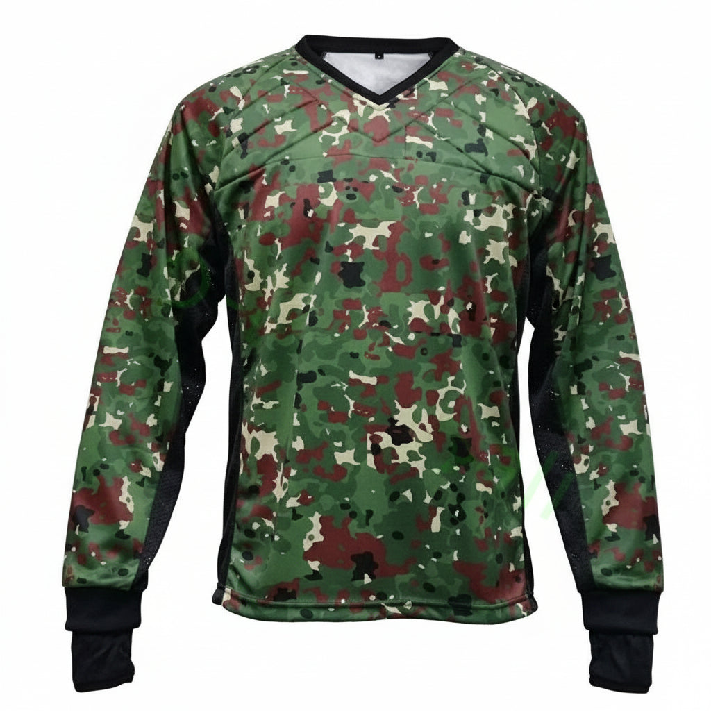 IDP Flecktarn Camo Paintball Jersey