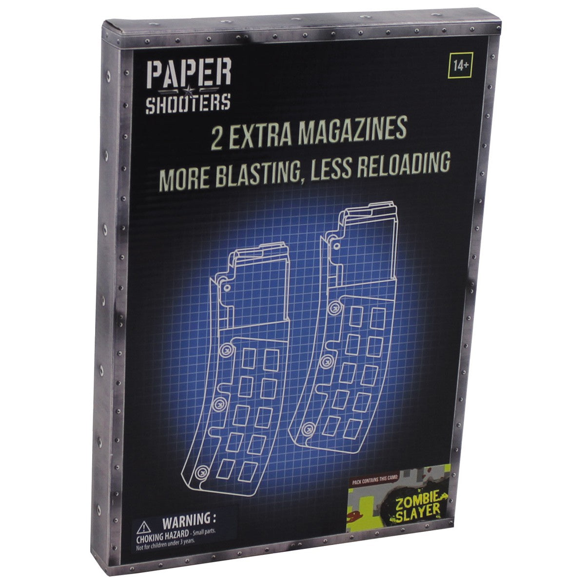 PAPER SHOOTERS, Bausatz, "Magazin-Zombie", 2er Pack