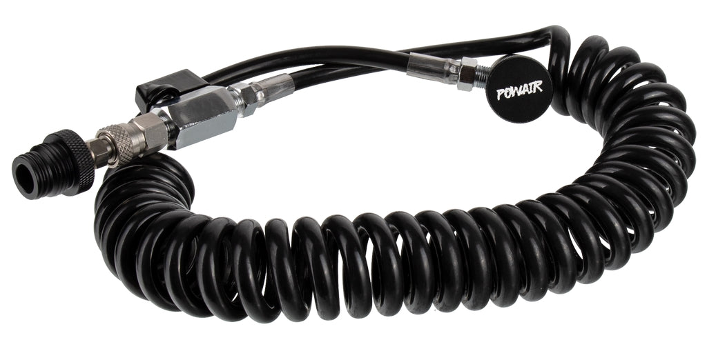 PowAir Shutter Paintball HPA Remote System Schwarz