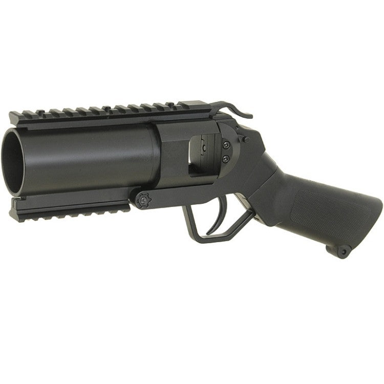 40mm Granatpistole für Paintball / Airsoft Flacher Griff