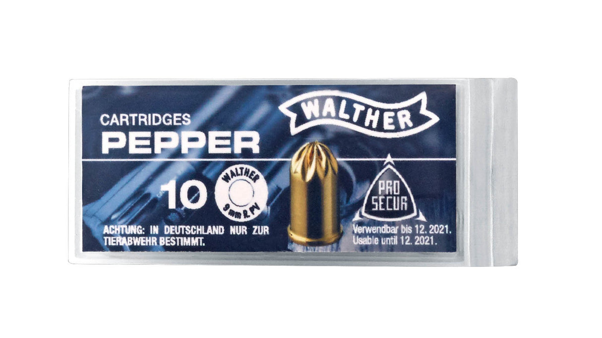 Walther Pfeffermunition 9mm R.K. Pepper