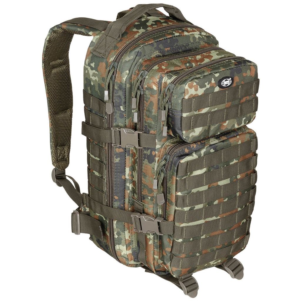 Waffentasche / Rucksack Molle Flecktarn