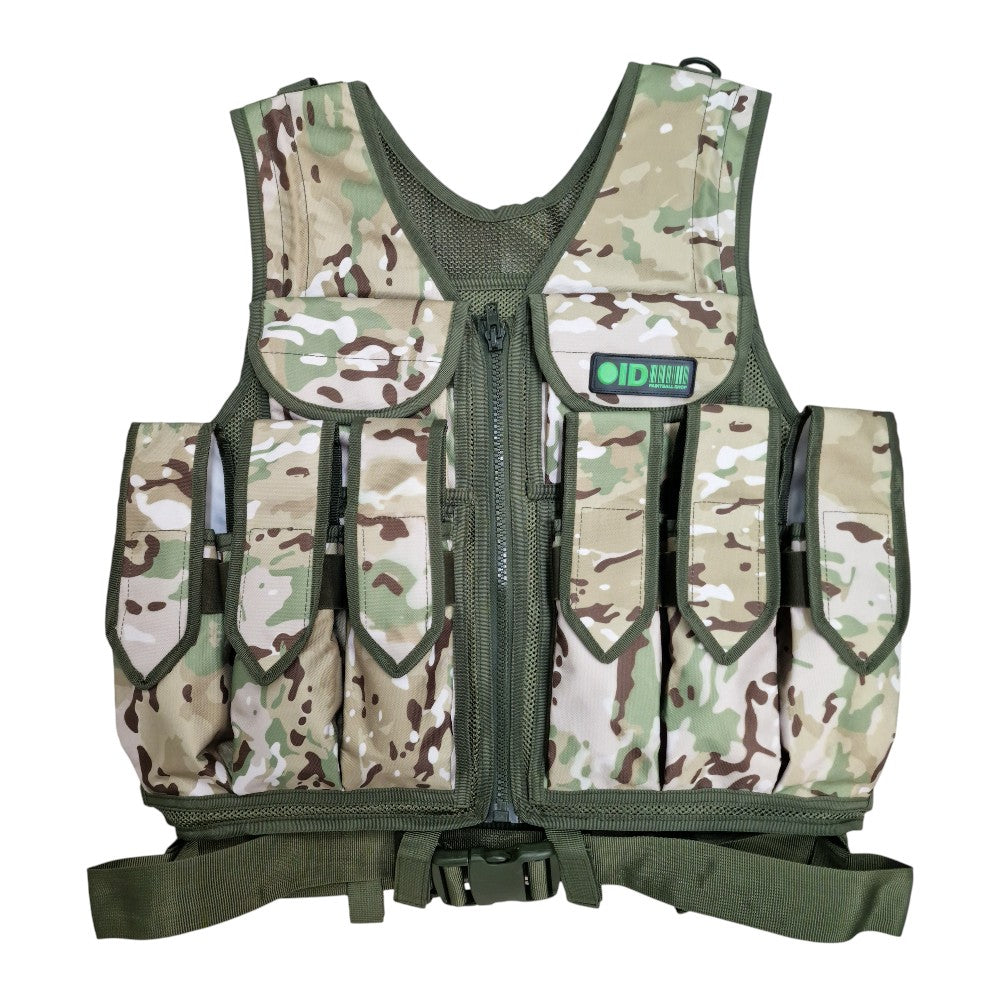 Paintball Tactical Weste Magfed Desert Camo