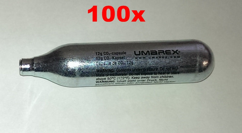 100 x CO2 Kapsel 12g Umarex