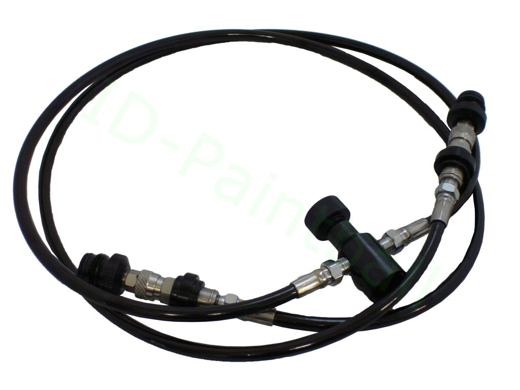 Paintball 98cm doppel Remote Mamba System mit zwei Bleeder
