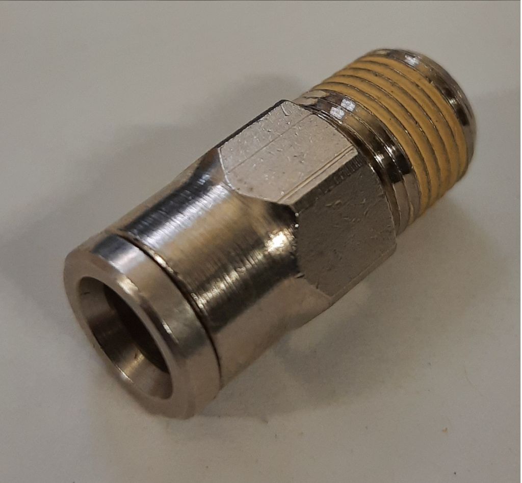 1/8" 6,3 mm Schlauchkupplung gerade