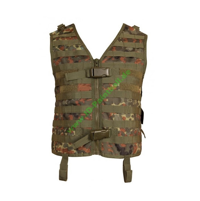 Paintball Weste pt-field Molle Flecktarn Pro Toyz