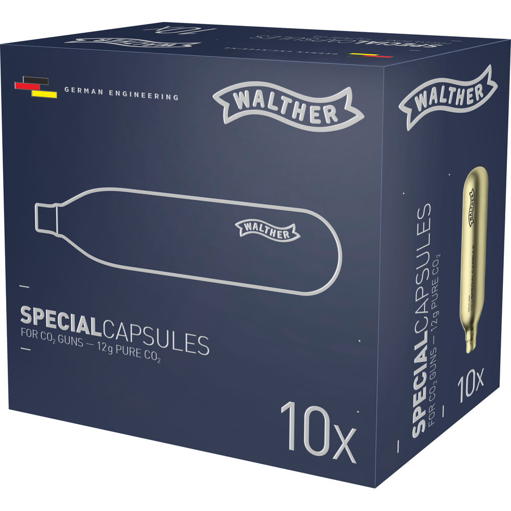 Walther 12g Co2 Kapseln 10 Stück