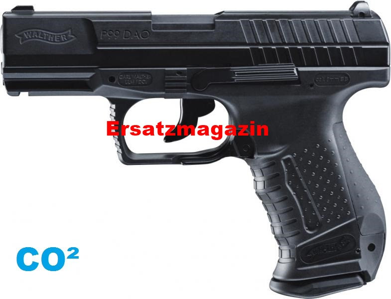 Walther P99 DAO Co² Ersatzmagazin