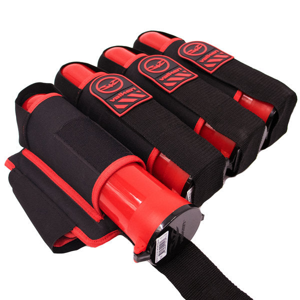 Valken Alpha Battlepack 4-Pot - black/red
