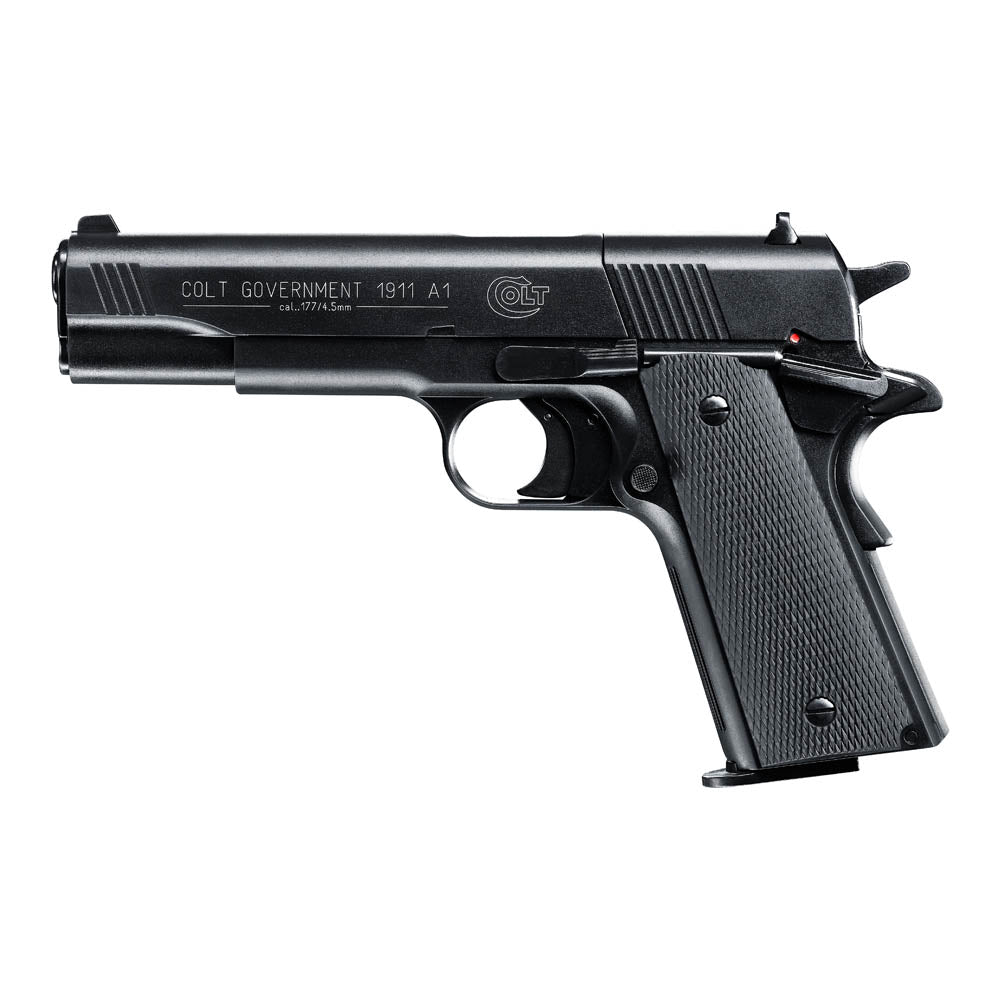 Colt Government 1911 A1 4,5 mm (.177) Diabolo - Schwarz