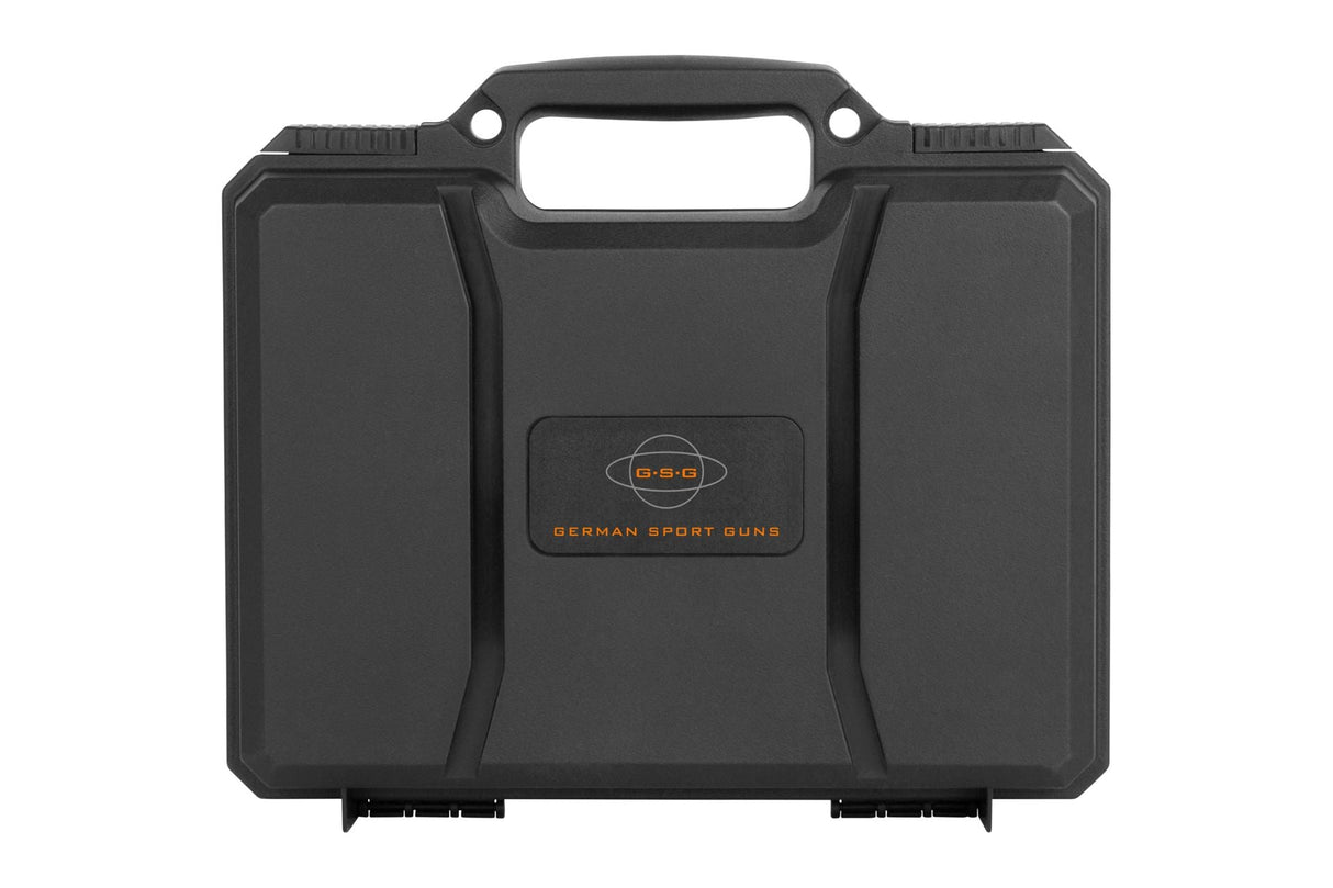 Waffenkoffer Pistolenkoffer Schwarz 31 x 27 x 7 cm