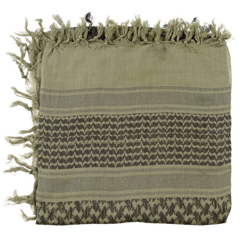 Halstuch Supersoft Shemagh PLO, oliv-schwarz
