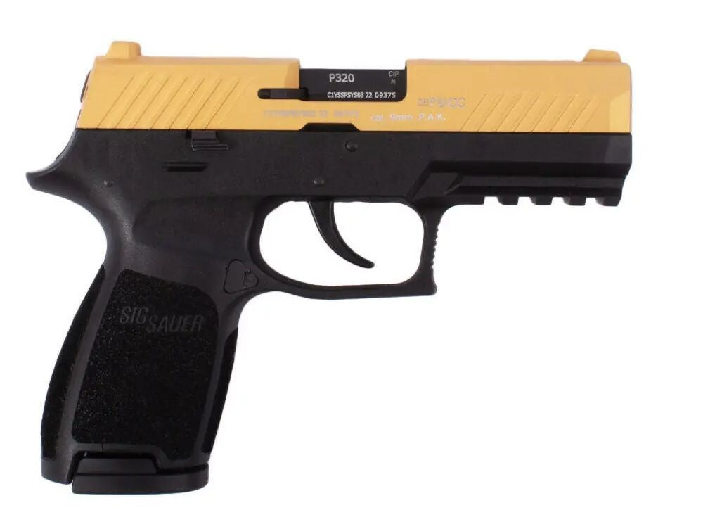 SIG Sauer P320 Gold Schreckschusspistole Kaliber 9mm P.A.K