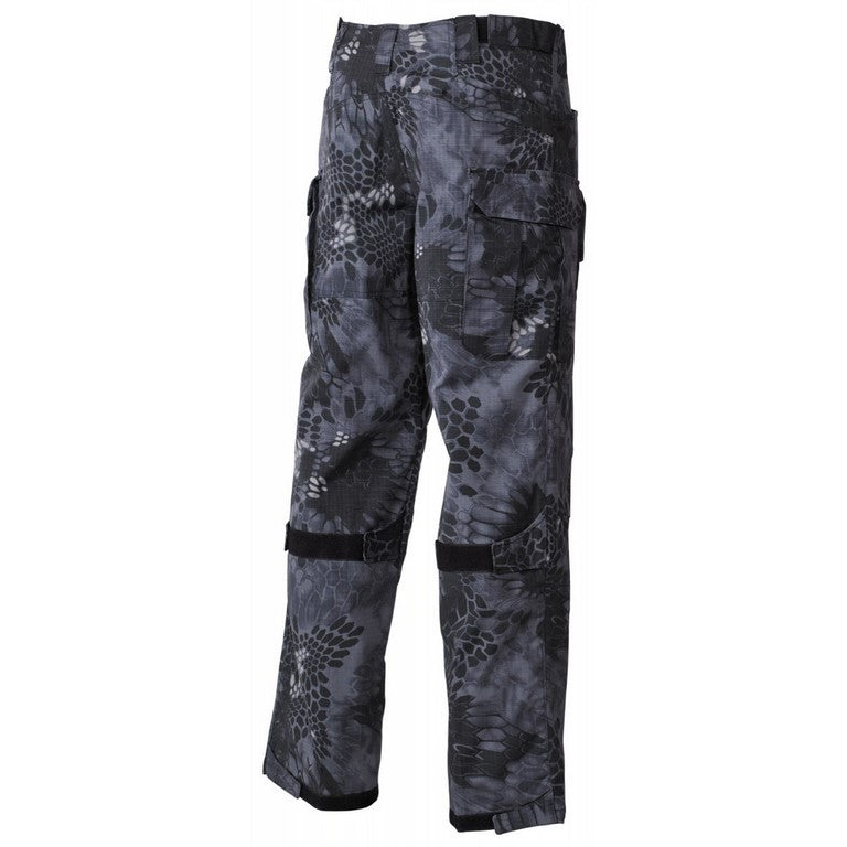 Snake Camo Black Hose Einsatzhose