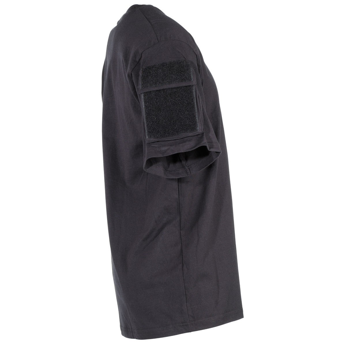 US T-Shirt, halbarm, schwarz, mit Ärmeltaschen