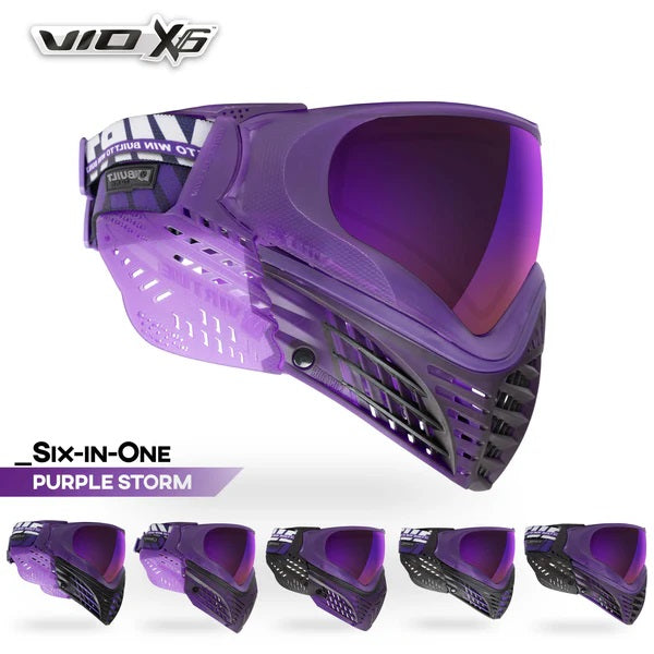 Virtue VIO X6 Paintball Maske Purple Storm