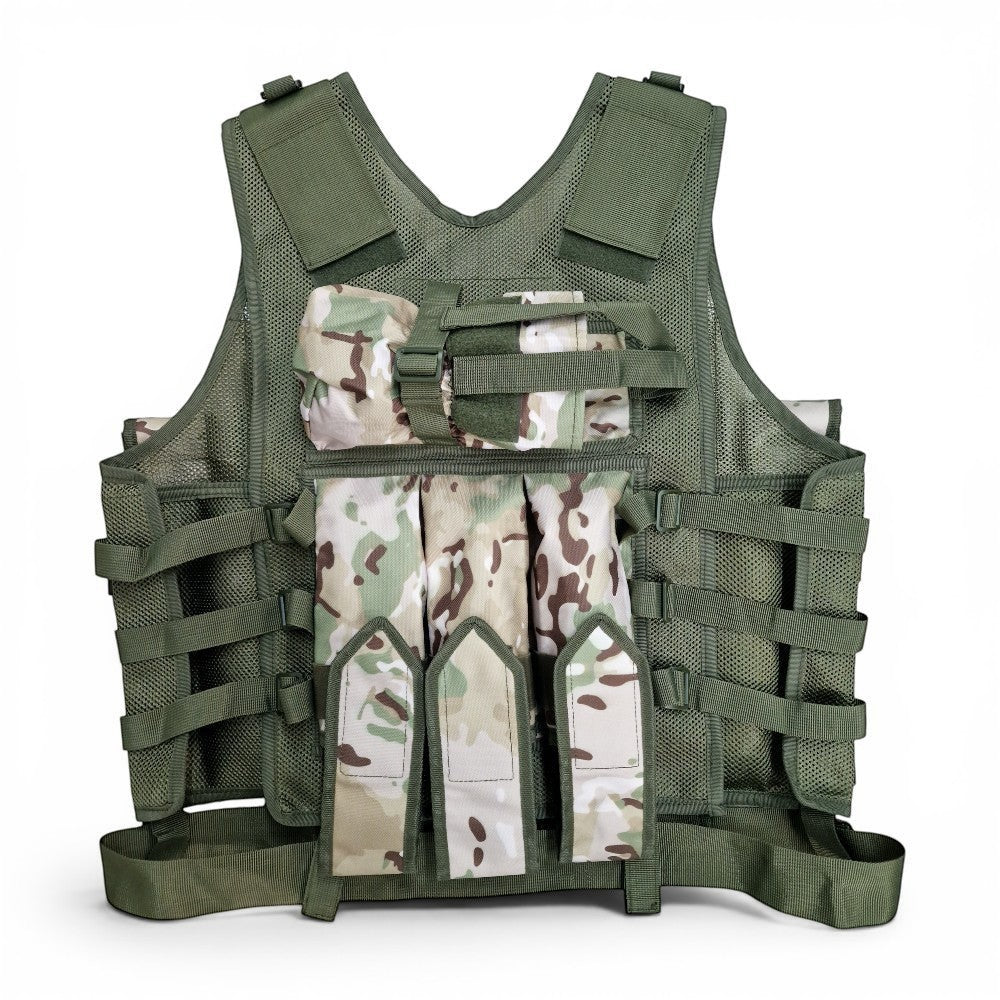 Paintball Tactical Weste Magfed Desert Camo
