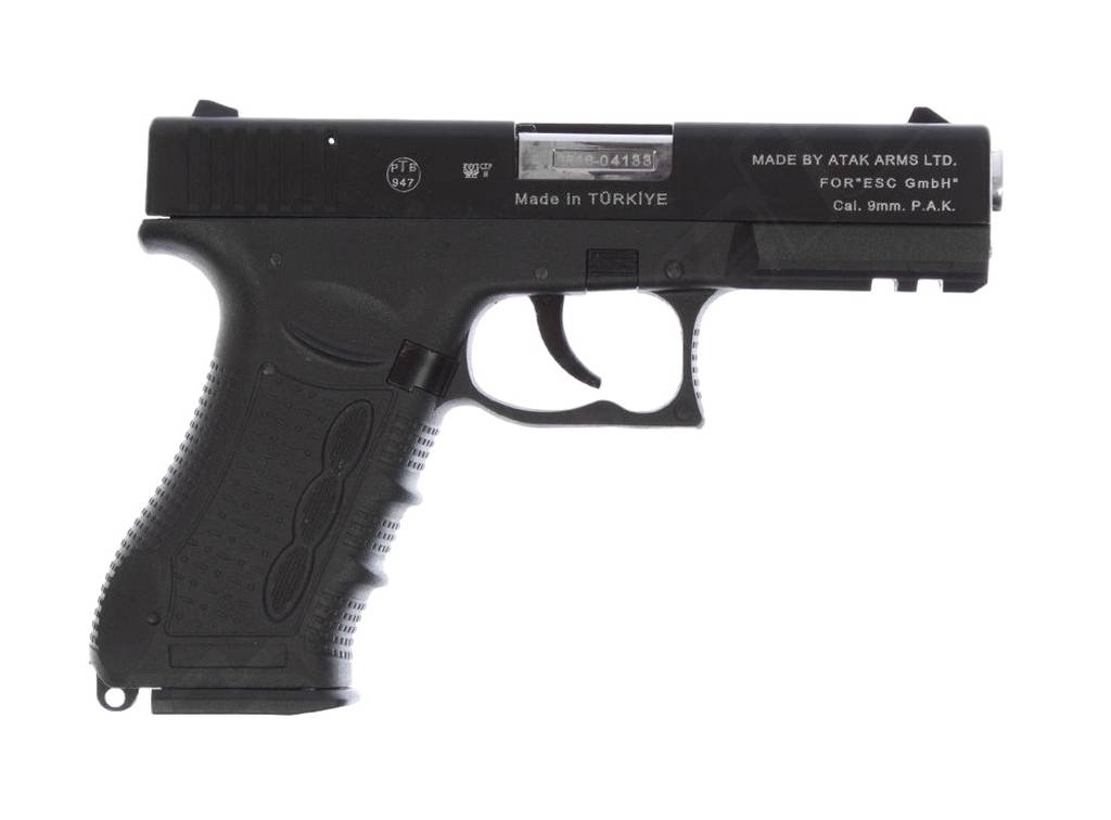 Zoraki 917 Schwarz Chrom 9mm P.A.K.