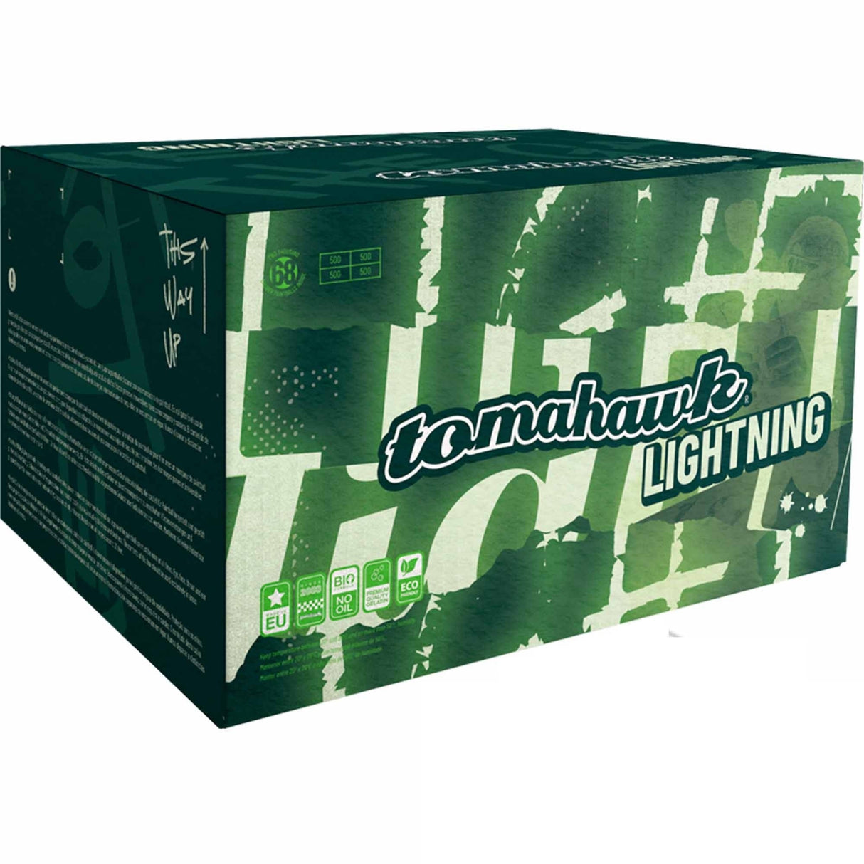 Tomahawk Cal.68 Lightning” Paintballs 500 Stück