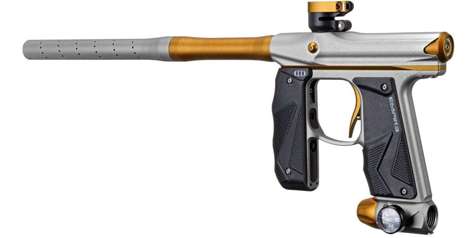 Paintball Markierer Empire Mini GS - dust silver / dust gold