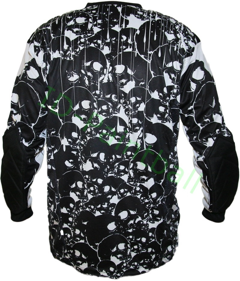 IDP Jersey The Skulls Schwarz Paintball Trikot