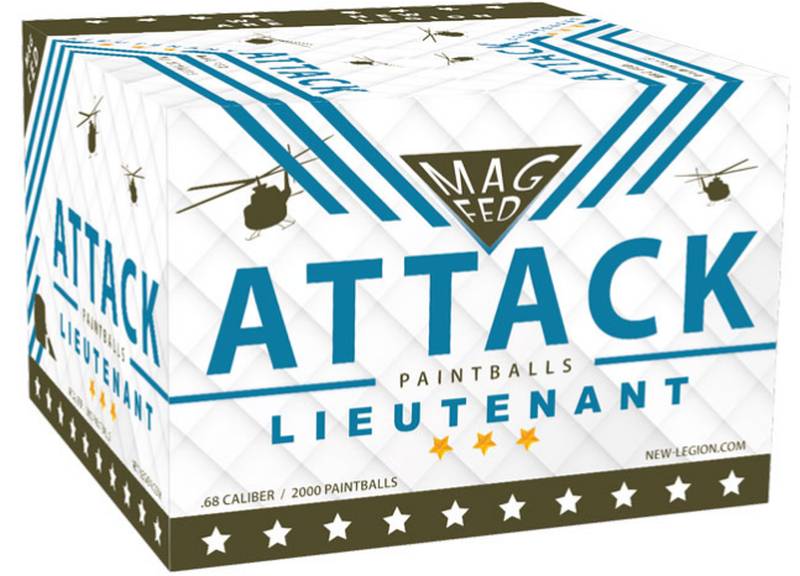New Legion Attack Lieutenant Magfed Paintballs stripe