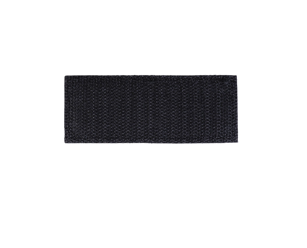 Security Klettabzeichen Schwarz Weiss Patch