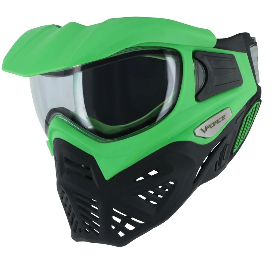 VForce Grill 2.0 Thermal Paintball Maske Venom green / black