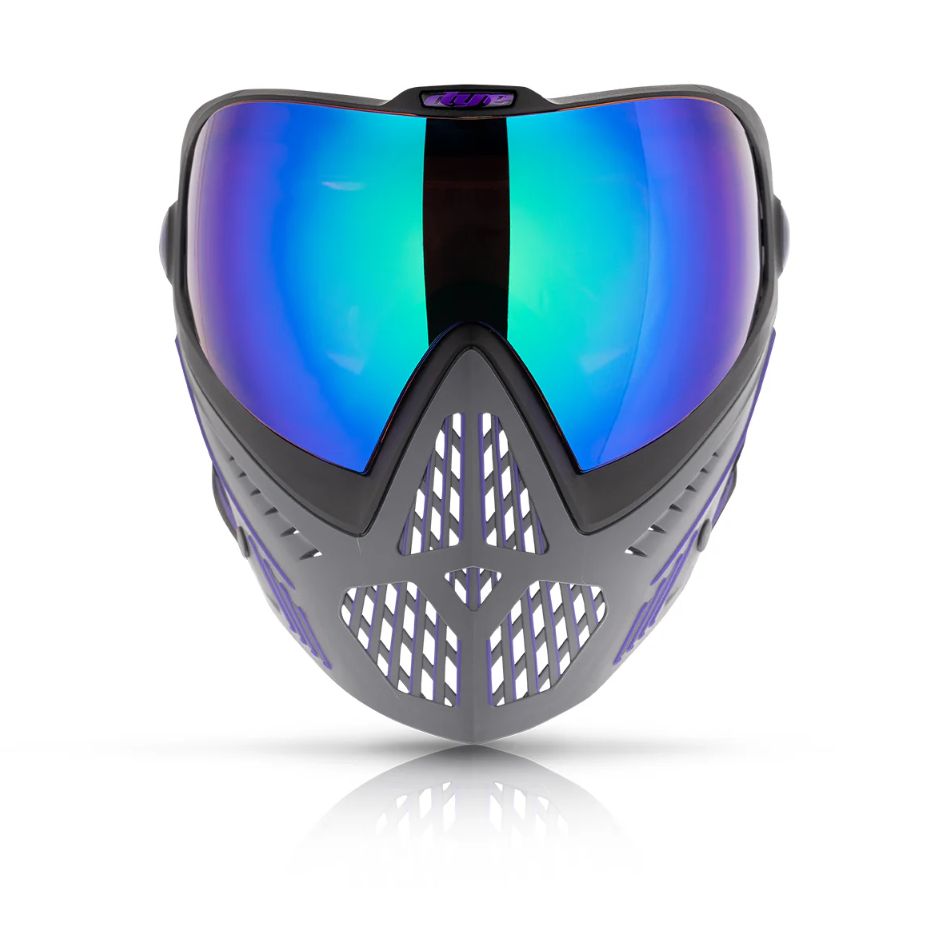 Paintball Maske DYE I5 Barney Thermal Purple Grey Black