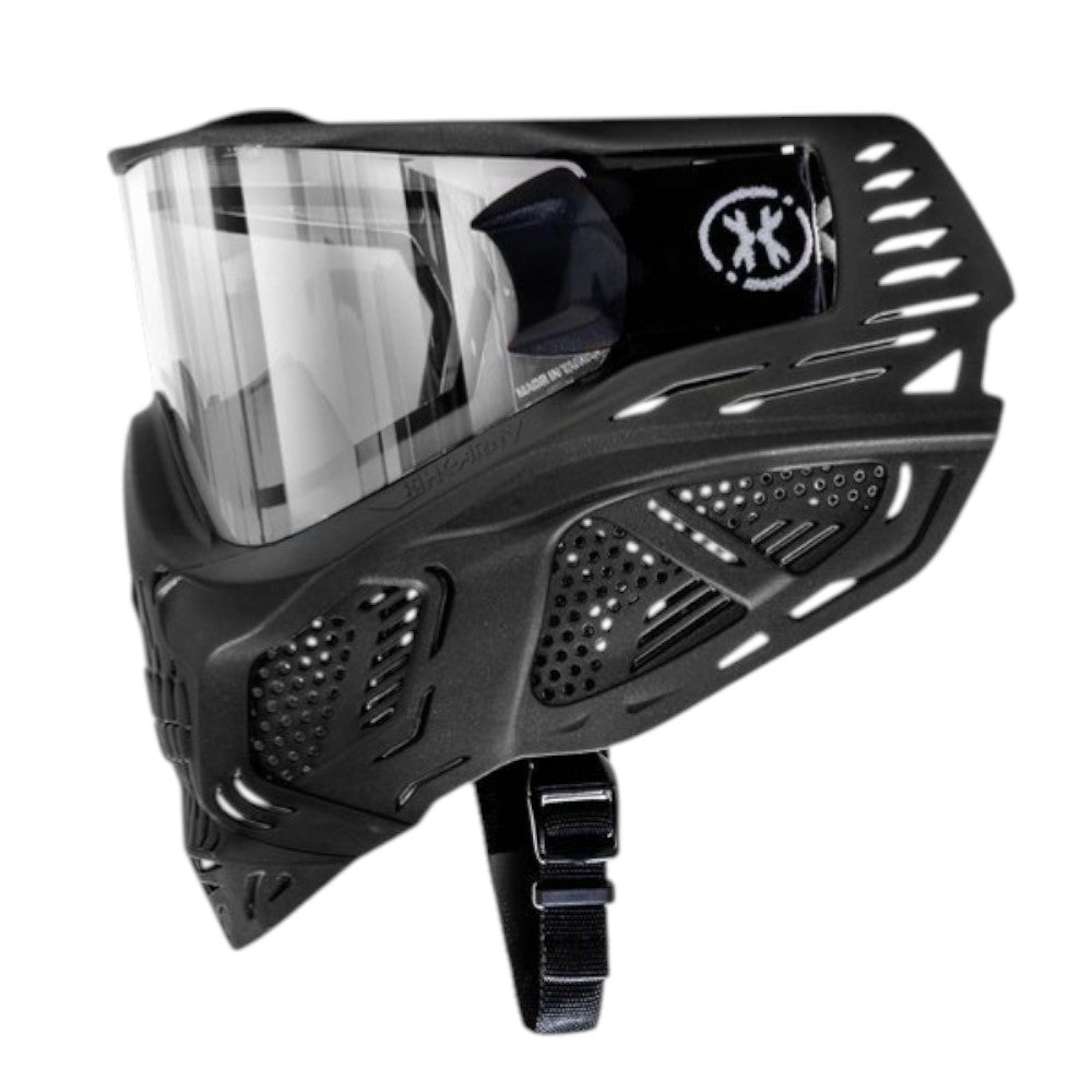 Paintball Maske HK Army HSTL Skull Punisher Schwarz Verspiegelt