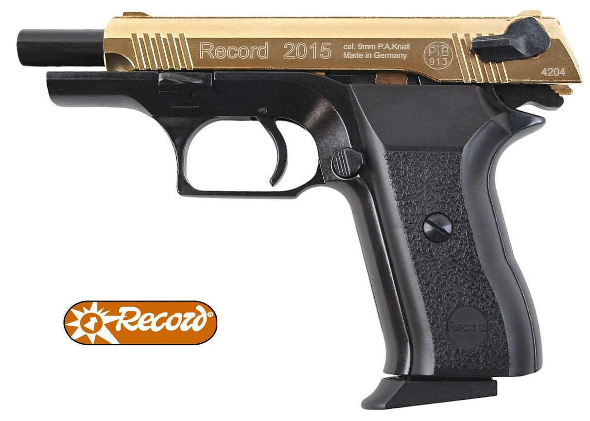 Record Mod. 2015 Bicolor Gold / Brüniert 9mm P.A.K.