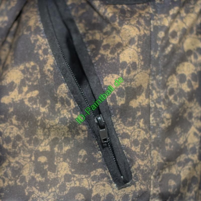 Paintball Hose Skulls Totenkopf Oliv
