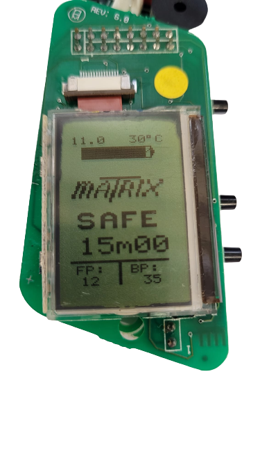 Dye LCD E Matrix Board mit Display