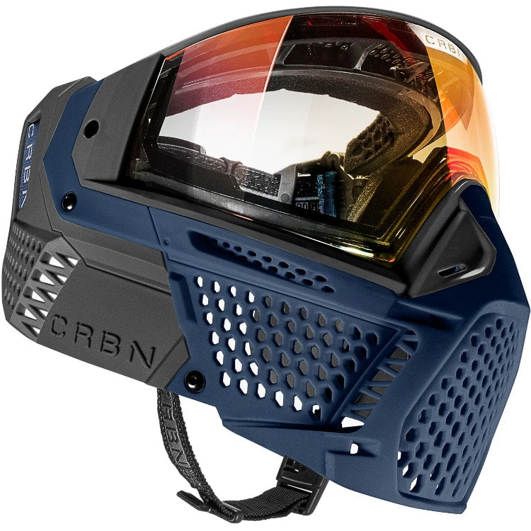 Carbon ZERO Less SLD Royal Blau Paintball Thermal Maske