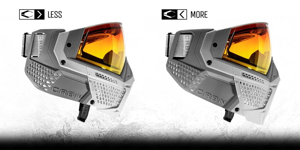 Carbon ZERO Less SLD Royal Blau Paintball Thermal Maske