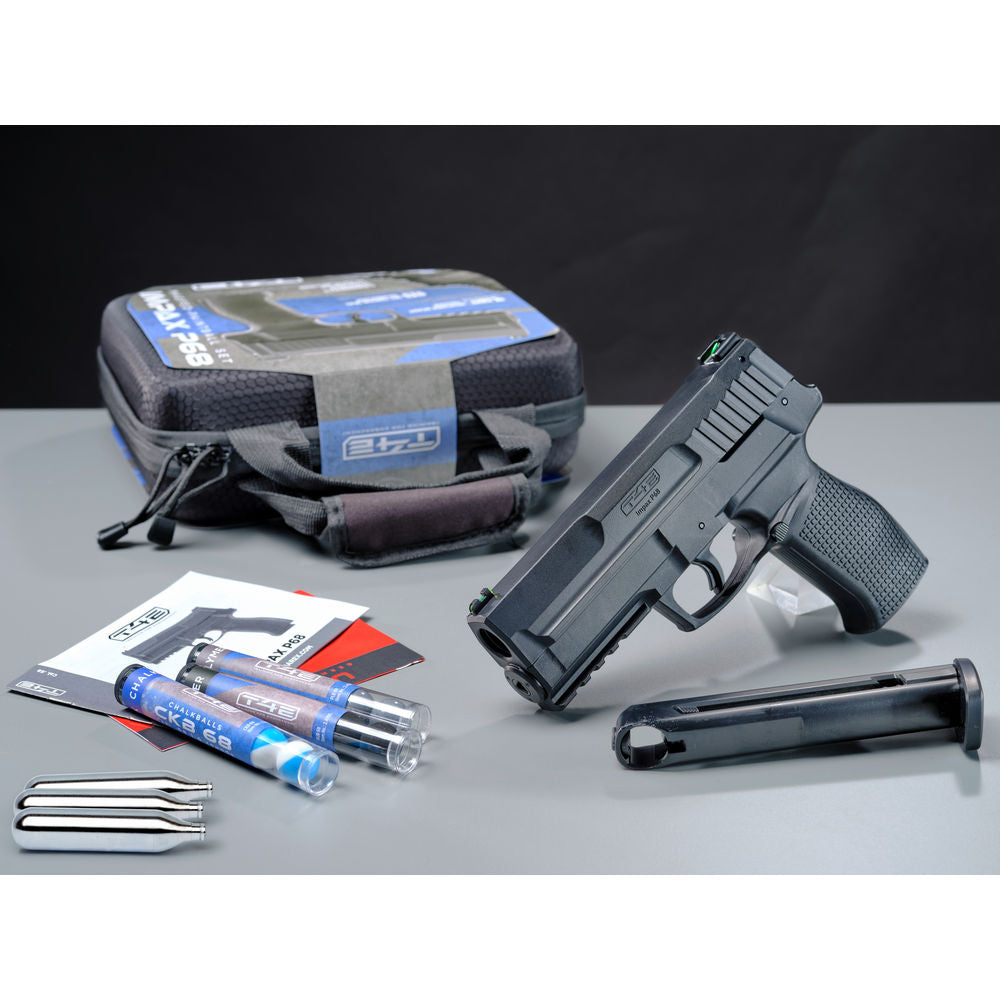T4E Impax P68 Set cal.68 CO2 Magfed Pistole