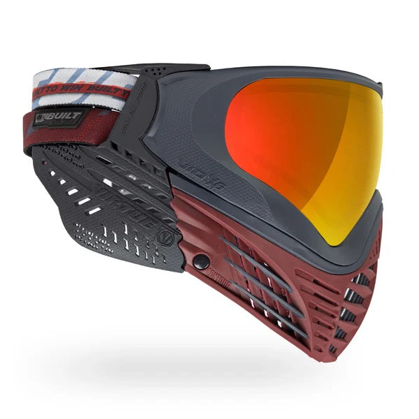Virtue VIO X6 Paintball Maske Red Fire