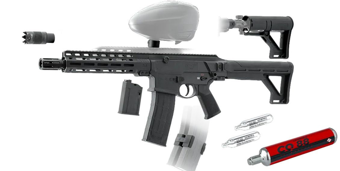 T4E TC 68 88g CO₂ Magfed Paintball Markierer Cal.68 HDC 68