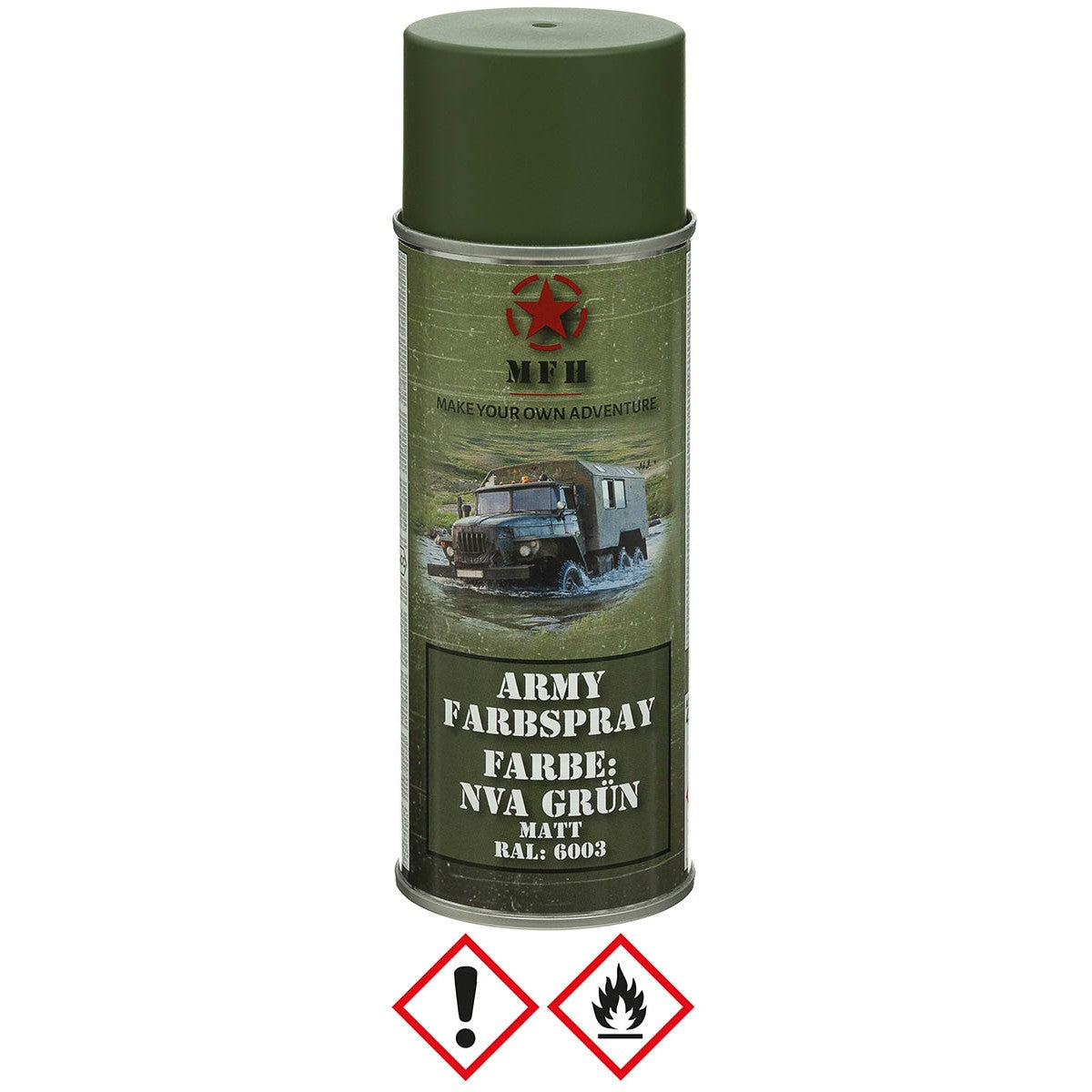 Sprühdose Farbspray Militärfarbe