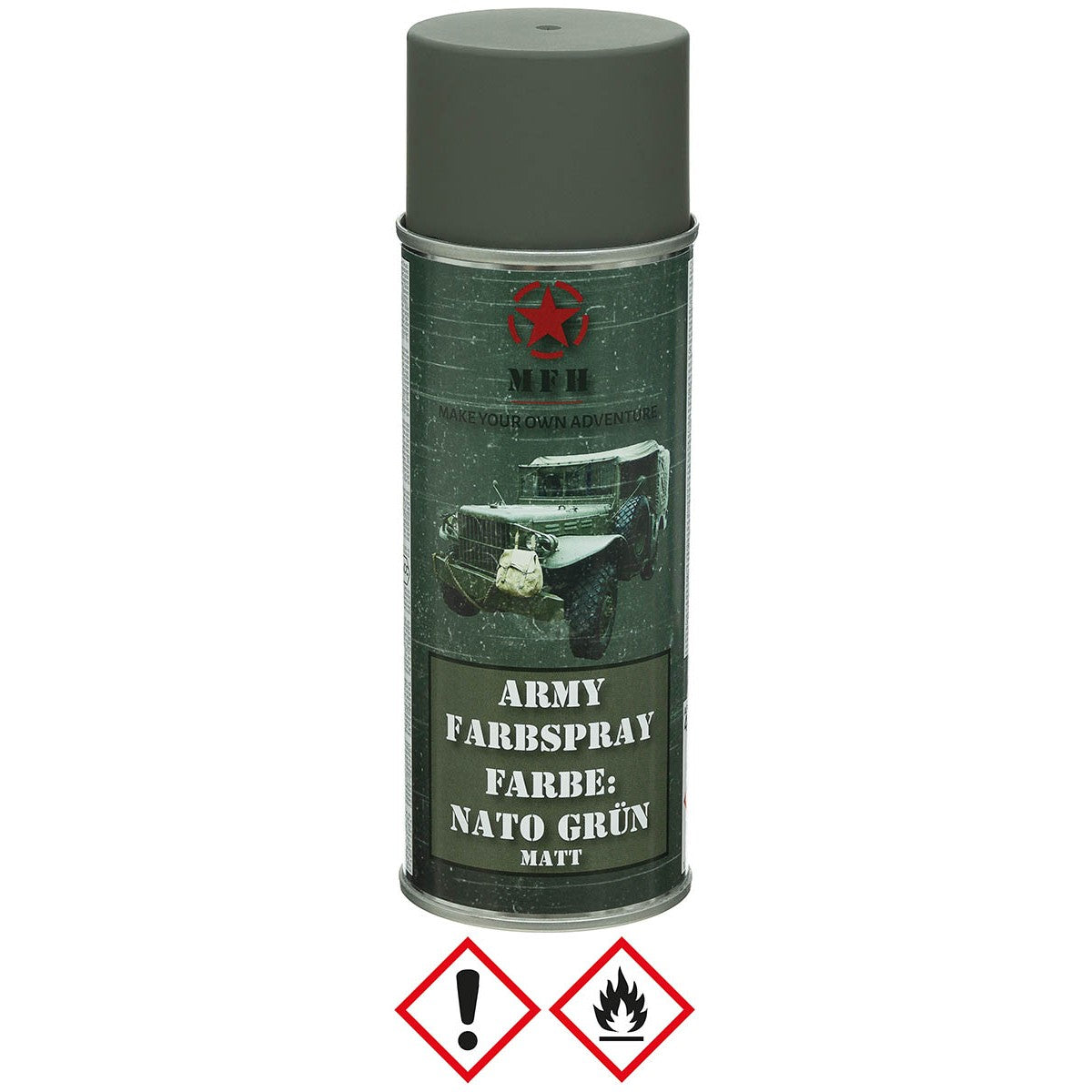 Sprühdose Farbspray Militärfarbe