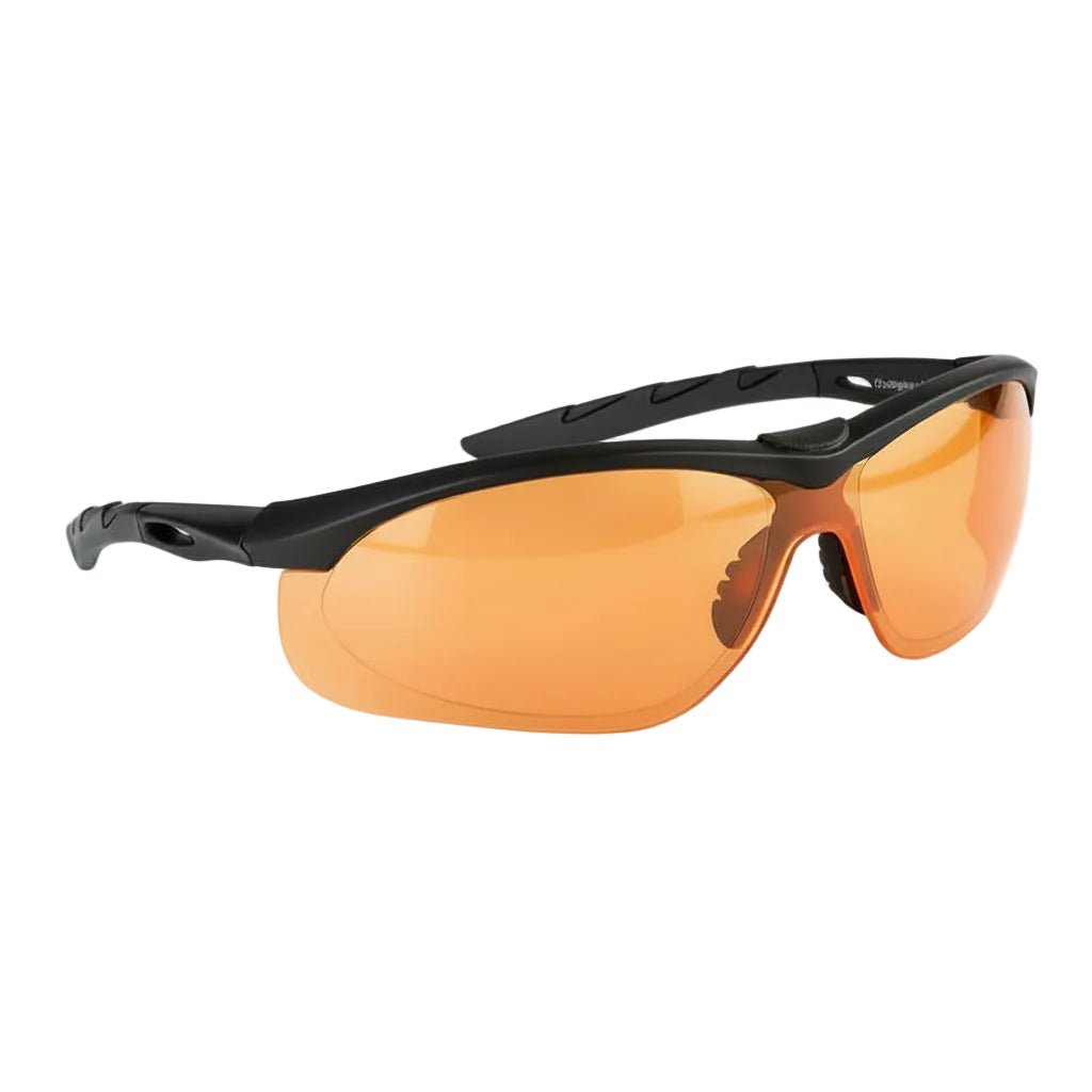 Swiss Eye Lancer black Schutzbrille / Sportbrille mit orangem Glas