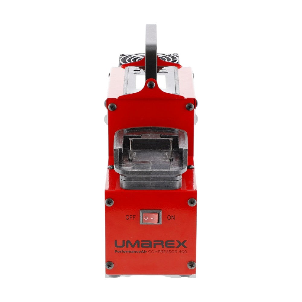 Umarex PAC 400 PCP Kompressor mit Akkubetrieb, Display und Foster Anschluss für Pressluftsysteme