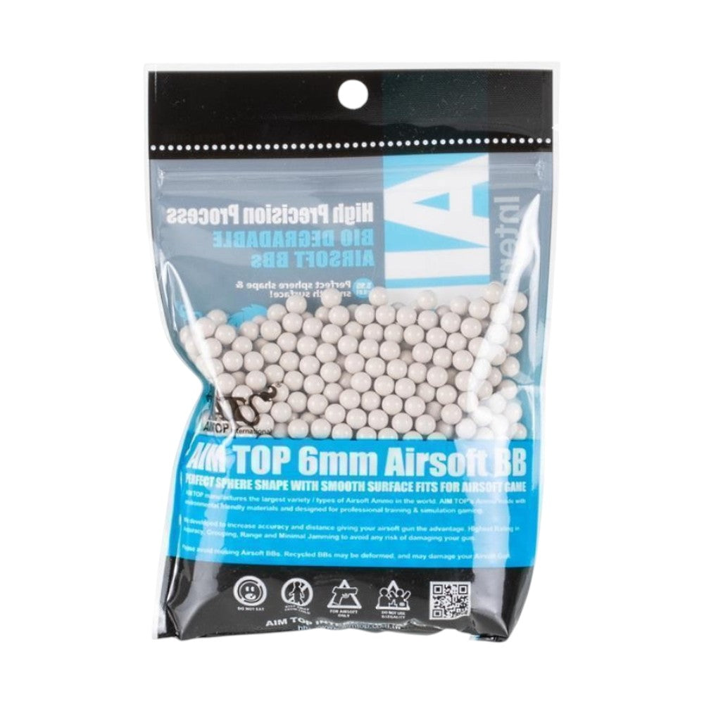 AIM Top Precision BIO BBs 0,30g 2000 Schuss 6mm