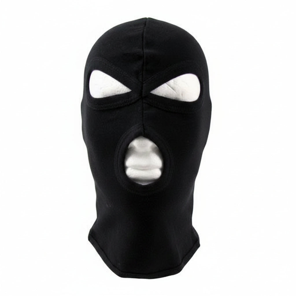 Camo Balaclava 3-Loch Sturmhaube aus 100 % Baumwolle für Paintball, Airsoft und Outdoor unter Helm oder Schutzmaske.