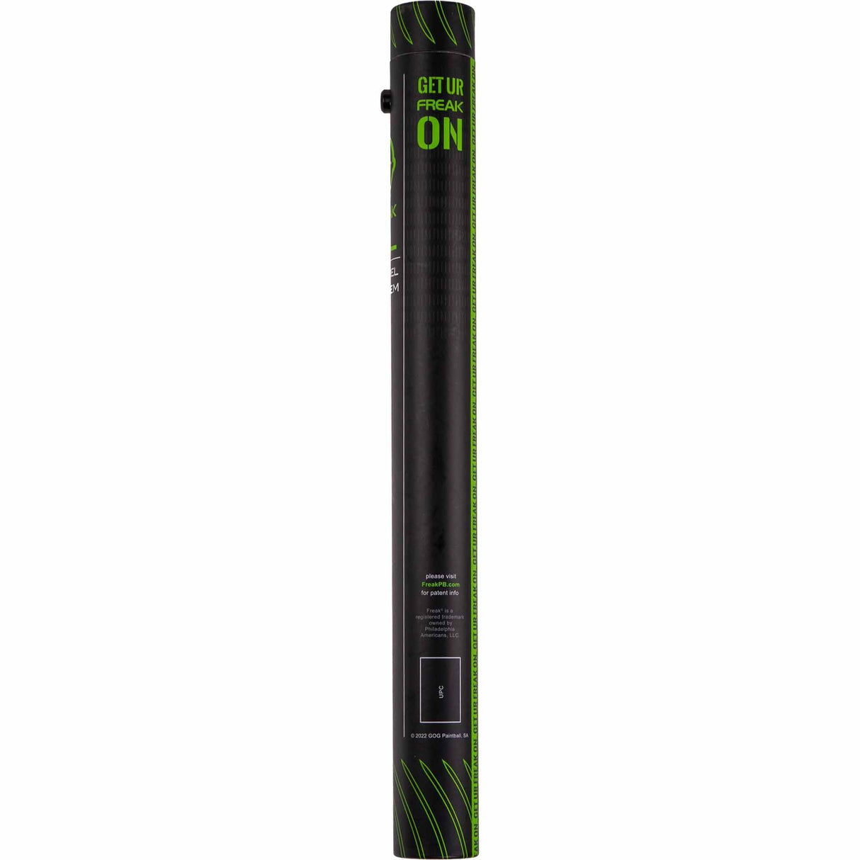 GOG Freak XL 16 Zoll Lauf Front in Schwarz Matt für das Freak XL Paintball Laufsystem mit 8 Zoll Inserts.