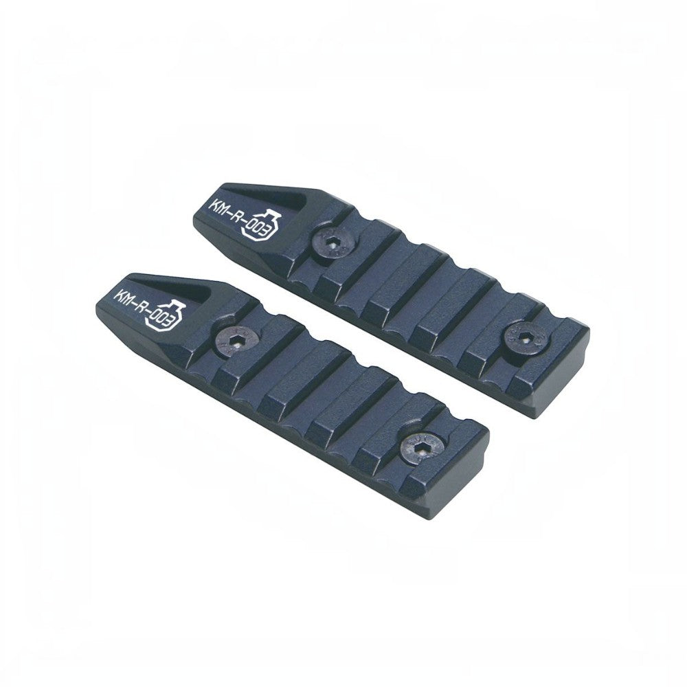 id-paintball Ares Octaarms Keymod Rail System aus schwarzem Metall, 3 Zoll lang für Zubehör