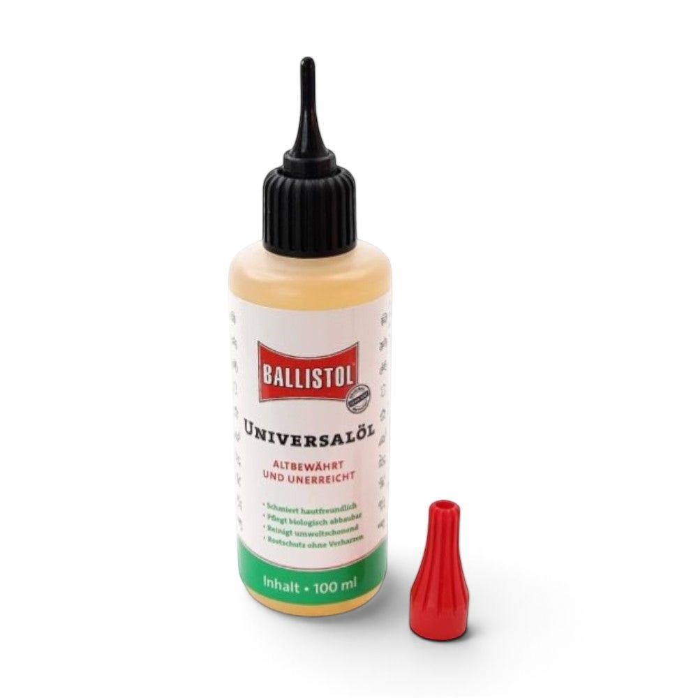 id-paintball Ballistol Universalöl 100 ml Tropfflasche zur Pflege von Waffen, Metall, Holz und Leder