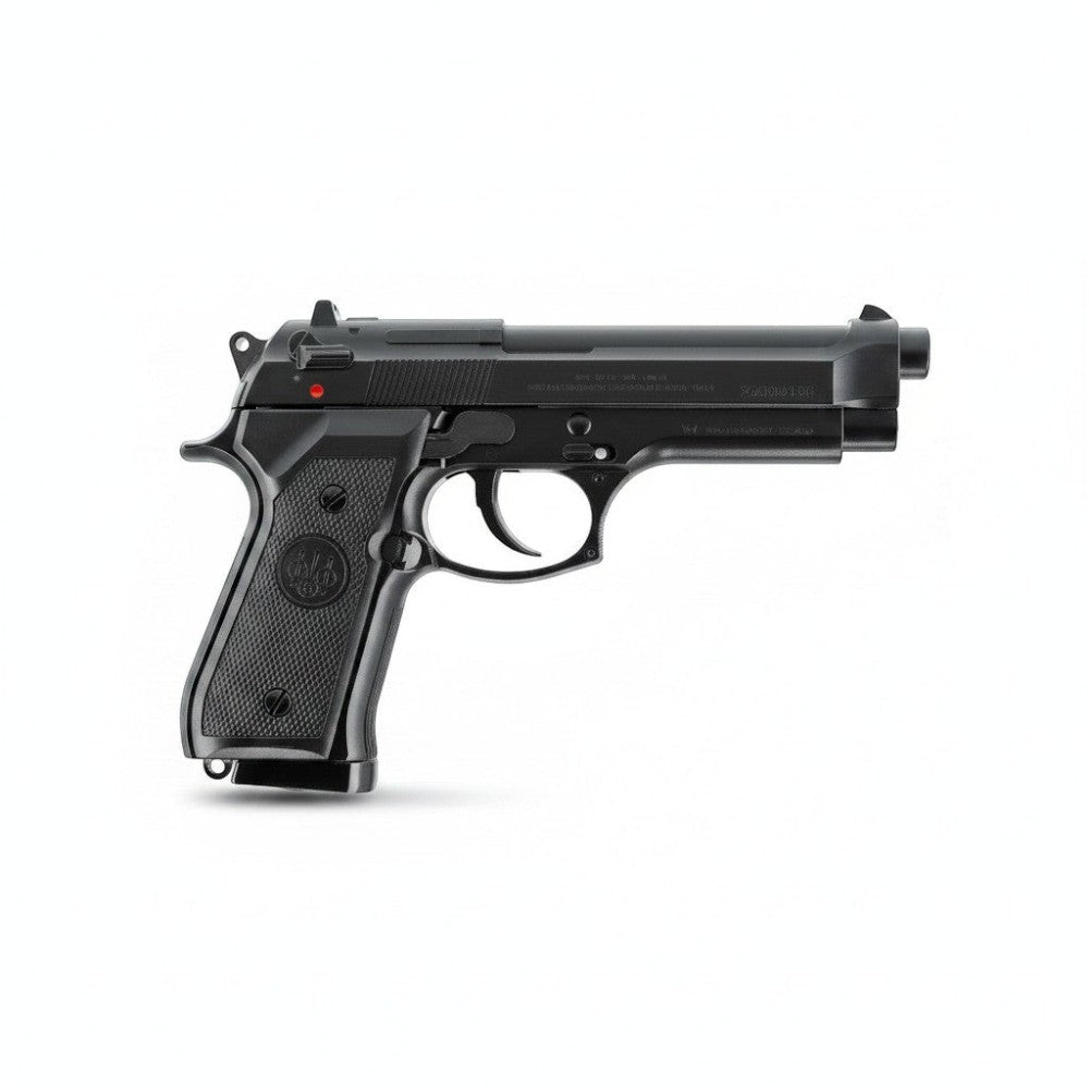 id-paintball Beretta Mod. 92 FS CO2 Airsoftpistole in Schwarz mit Non-Blowback-System und einstellbarem Shoot-Up